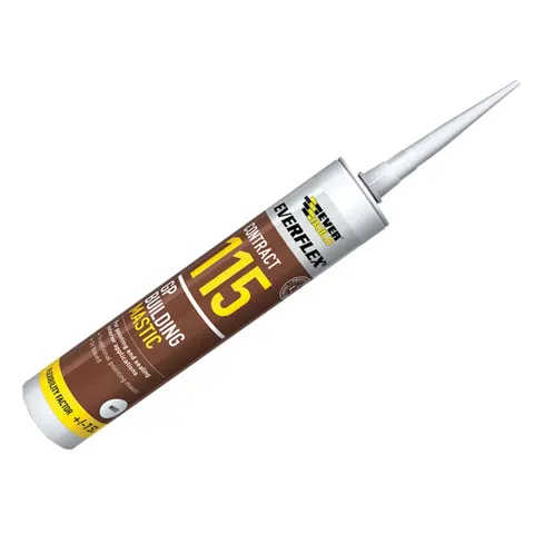 Everbuild Sika - Everflex 115 General Purpose Building Mastic White 285ml – image 1