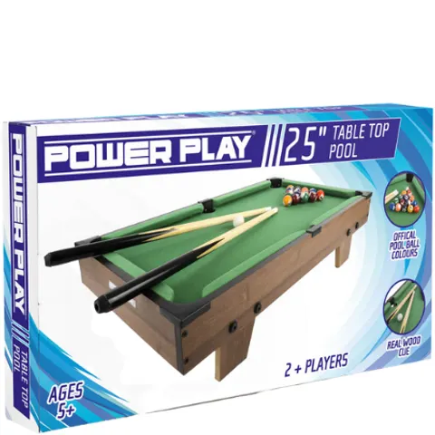 Power Play 25" Tafelblad Pooltafel – afbeelding 1