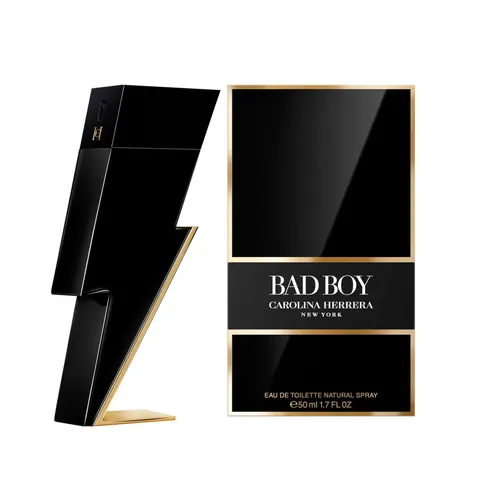 Carolina Herrera BAD BOY Eau de Toilette – trasparente 50ml – immagine 1