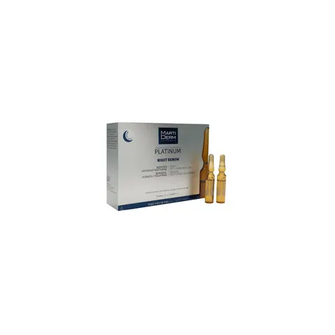 Martiderm platinum nigth renew 10 amp 2ml – imagen 1