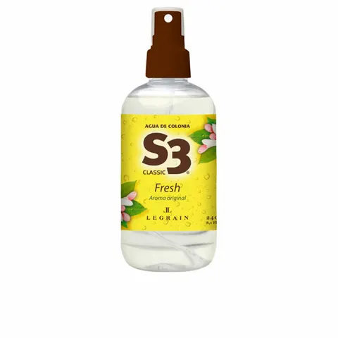 Unisex Perfume S3 EDC Fresh 240 ml – image 1
