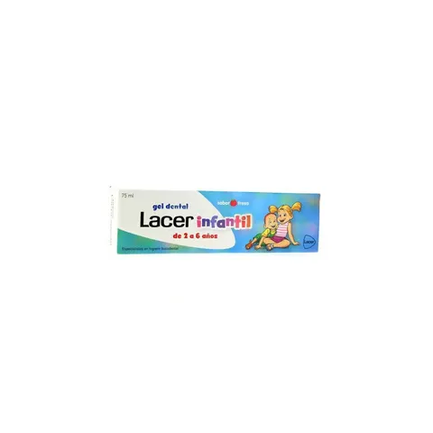 Lacer Infant Strawberry Flavour Gel 75ml – image 1