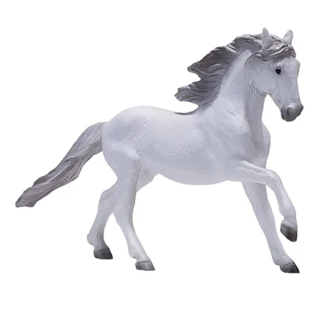 Lusitano Grey Horse Toy Realistic Equestrian Model – image 1