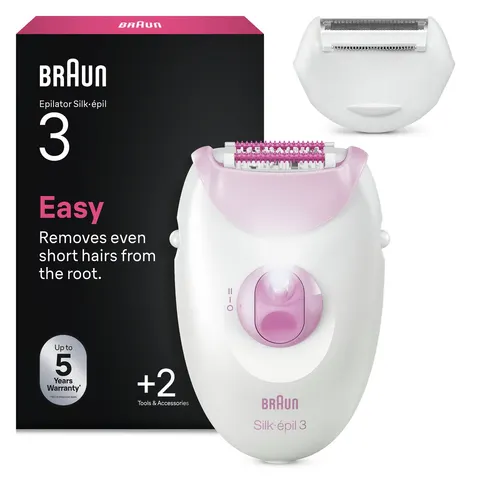 Depiladora Braun Silk-Épil 3 SE3-031 – imagen 1