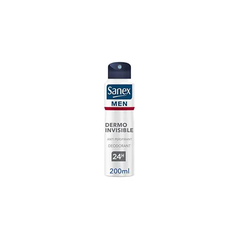 Deodorant Spray Sanex Men Dermo Invisible 200 ml – afbeelding 1