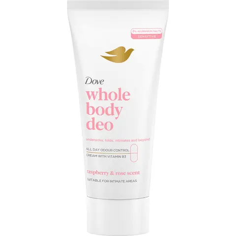 Dove Raspberry & Rose dezodorant w kremie do ciała 75 ml – zdjęcie 1