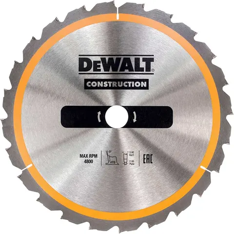 DeWalt Construction Circular Saw Blade – DT1140 – image 1