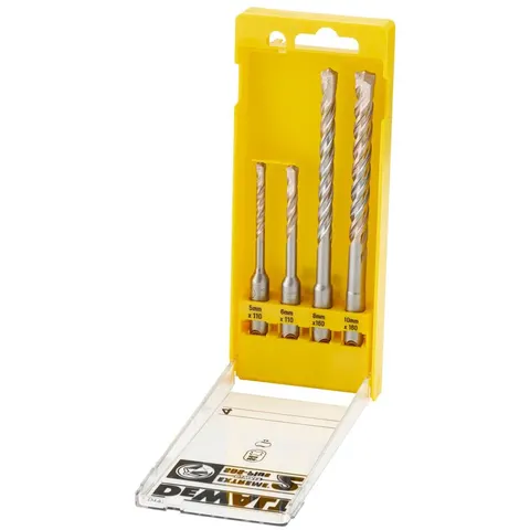 DeWalt Extreme 4 Piece SDS Plus Drill Bit Set – image 1