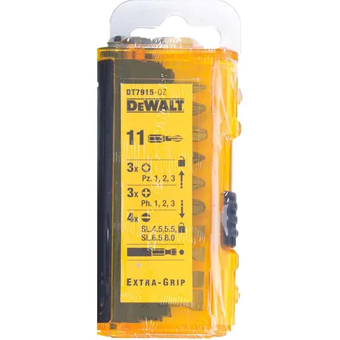 DeWalt 11 Piece Screwdriver Bit Set – image 1