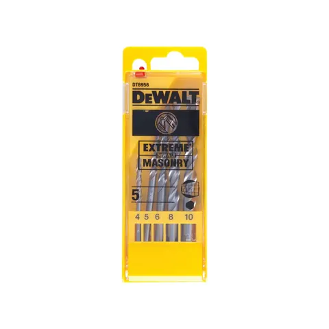 DeWalt Extreme 5 Piece Masonry Drill Bit Set – image 1
