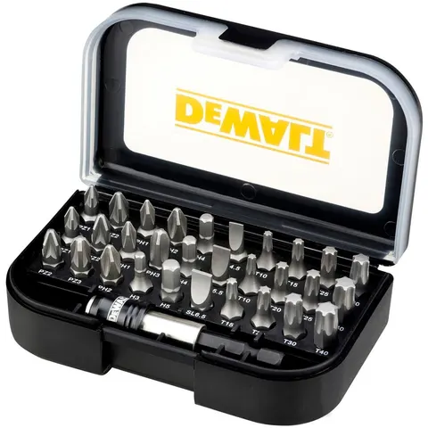 Dewalt 31 Piece Screwdriver Bit Set – image 1