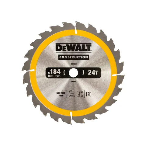 DeWalt Construction Circular Saw Blade – DT1939QZ – image 1