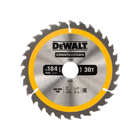 DeWalt Construction Circular Saw Blade – DT1942QZ – image 1