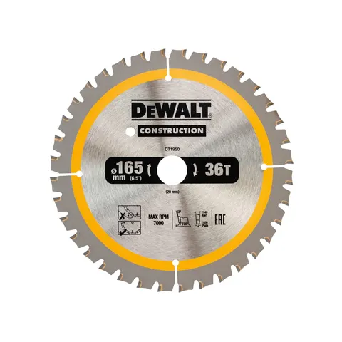 DeWalt Construction Circular Saw Blade – DT1950QZ – image 1