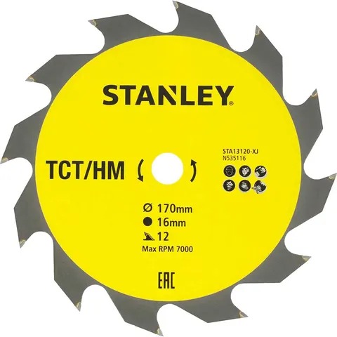 Stanley TCT Circular Saw Blade – STA13120 – image 1