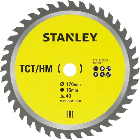 Stanley TCT Circular Saw Blade – STA13125 – image 1