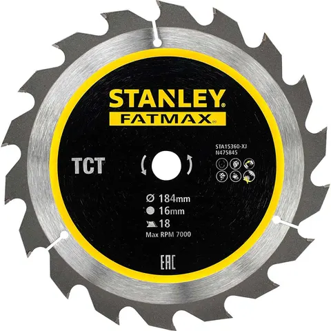 Stanley FatMax Fast Cutting Circular Saw Blade – image 1
