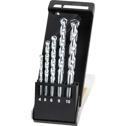 Stanley 5 Piece Masonry Drill Bit Set – image 1