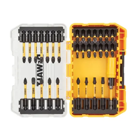 DeWalt 31 Piece FlexTorq Impact Screwdriver Bit Set in ToughCase – image 1