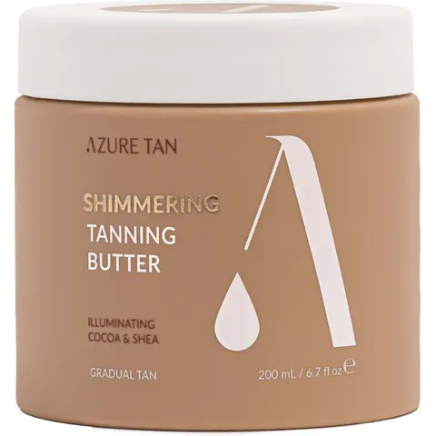 Shimmering Tanning Butter 200ml, Azure Tan – afbeelding 1