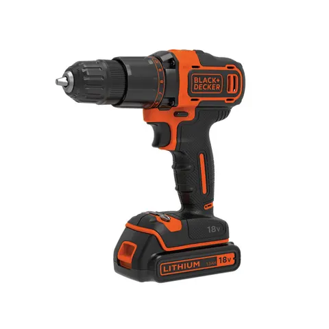 Black and Decker BCD700S 18v Cordless Combi Drill – BCD700S1KGB – image 1