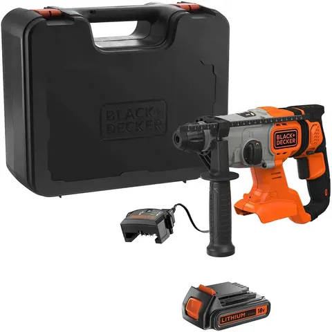 Black and Decker BCD900 18v Cordless SDS Plus Hammer Drill – BCD900D1K – image 1