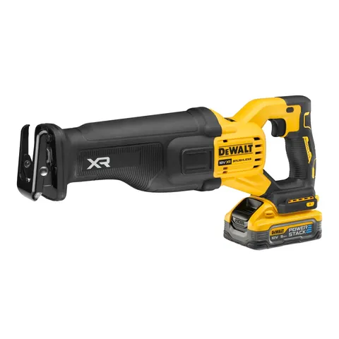 DeWalt 18V XR Brushless Reciprocating Saw -2 X POWERSTACK 5Ah – image 1