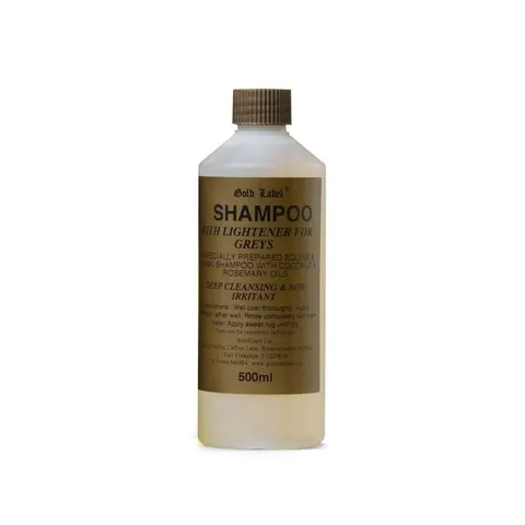 Gold Label Stock Shampoo For Greys 500ml – image 1