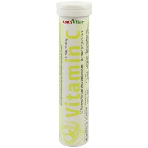 Vitamin C1000 mg Amosvital Brausetabletten – Bild 1