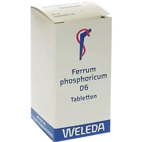 Weleda Ferrum Phosphoricum D 6 Tabletten 80 St – Bild 1