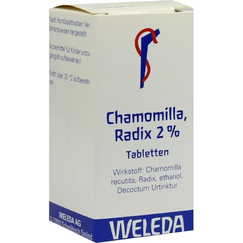 Weleda Chamomilla Radix 2% Tabletten 100 St – Bild 1
