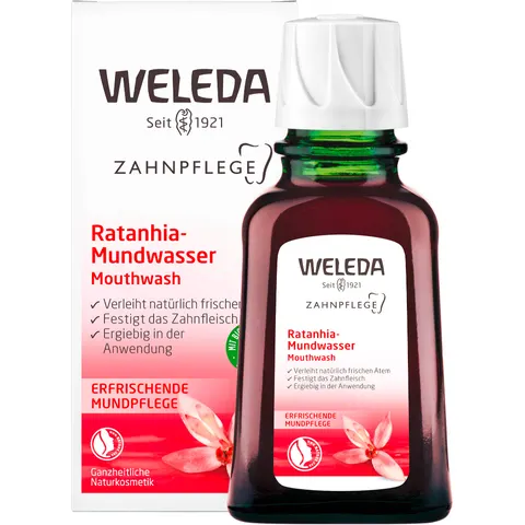 Weleda Rathania Mondwater 50 ml – afbeelding 1