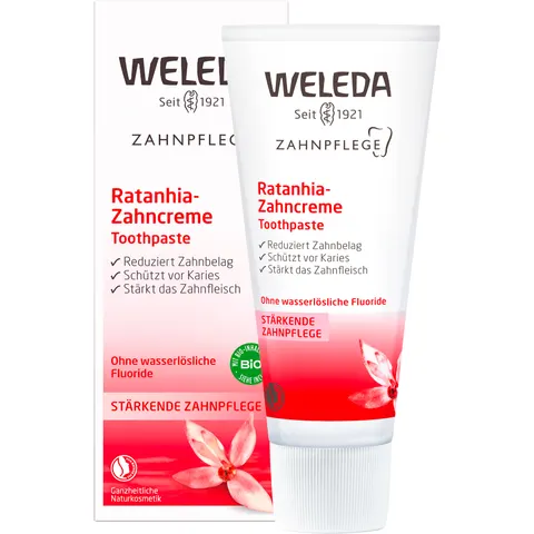 Weleda Ratanhia Zahncreme – 75 – Bild 1