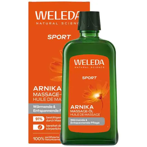 Weleda Sport Massage-Öl Arnika – 200 – Bild 1