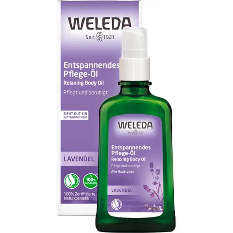 Weleda Lavendel beruhigendes Öl 100 ml – Bild 1