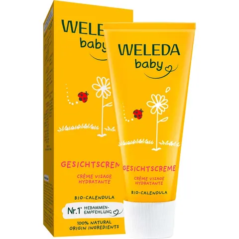 Weleda Baby Gesichtscreme Calendula – Bild 1