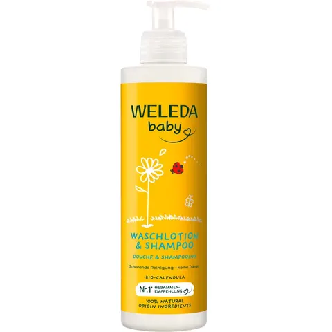 Weleda Calendula Waschlotion & Shampoo – 590266 – Bild 1