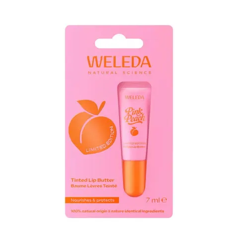 Weleda Pink Peach Tinded Lip Butter – 7 – Bild 1