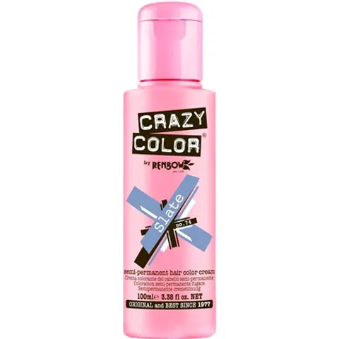 Renbow Crazy Color semipermanente haarkleuring - 74 Slate – afbeelding 1