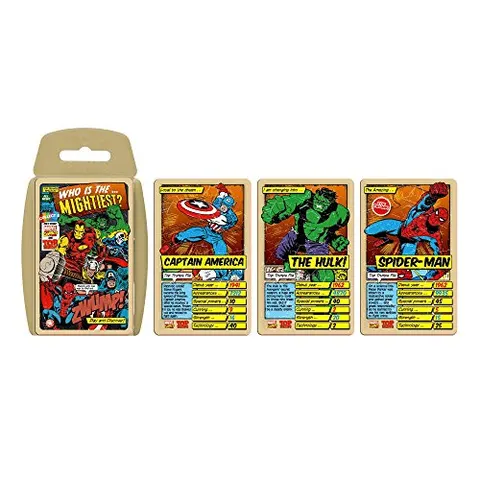 Marvel Comics Retro Top Trumps Card Game – image 1