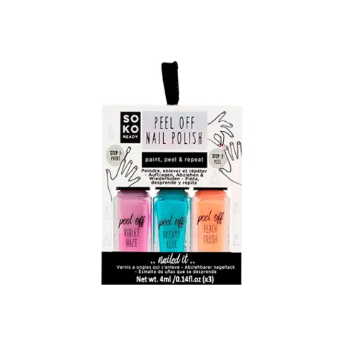 SOKO Peel Off Nail Polish - 3 colours – image 1