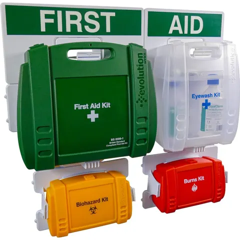 Safety First Aid Gro Evolution+ Complete First Aid Point British Stand – image 1
