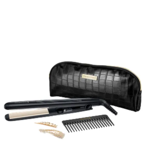 Set regalo piastra per capelli Remington StyleEdition nera – immagine 1