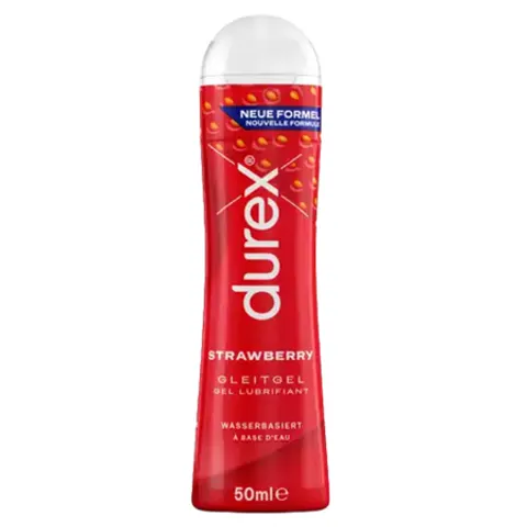 Durex Aardbei Glijmiddel Gel – 50 ml – afbeelding 1