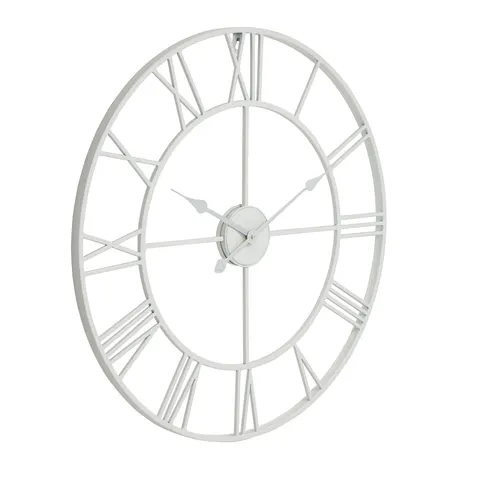 White Skeleton Wall Clock – image 1
