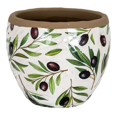 Verdal Olive Medium Planter – image 1