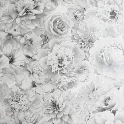 Arthouse Glitter Bloom Silver – image 1