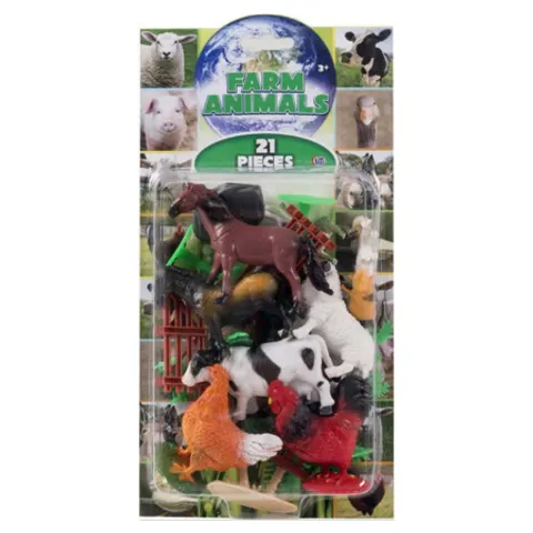 HTI Farm Animals Figures - 21 pieces – image 1