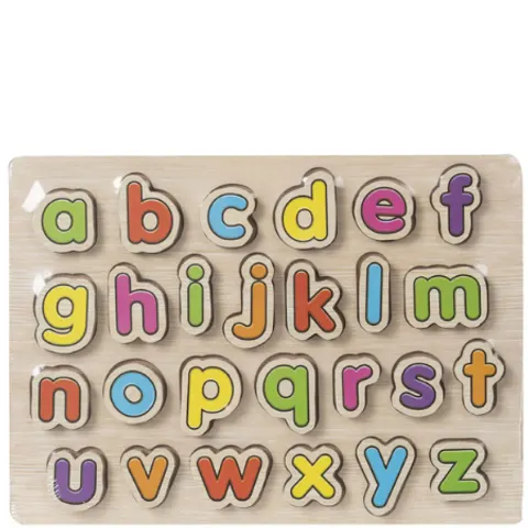 Wood Works Chunky Puzzle Alphabet – image 1
