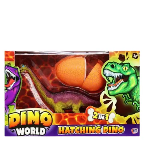 Dino World 2 in 1 Hatching Dinosaur Assorted – image 1
